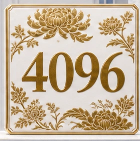 4096の白磁