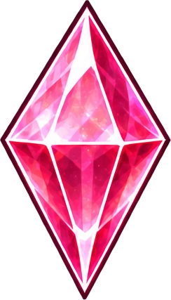 ピンクの結晶