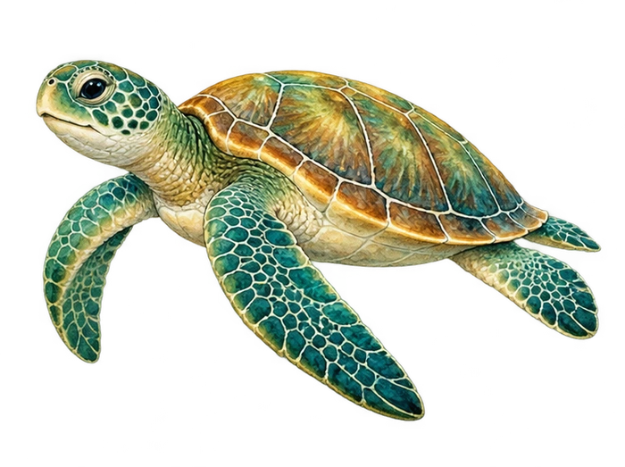ウミガメの ガイド